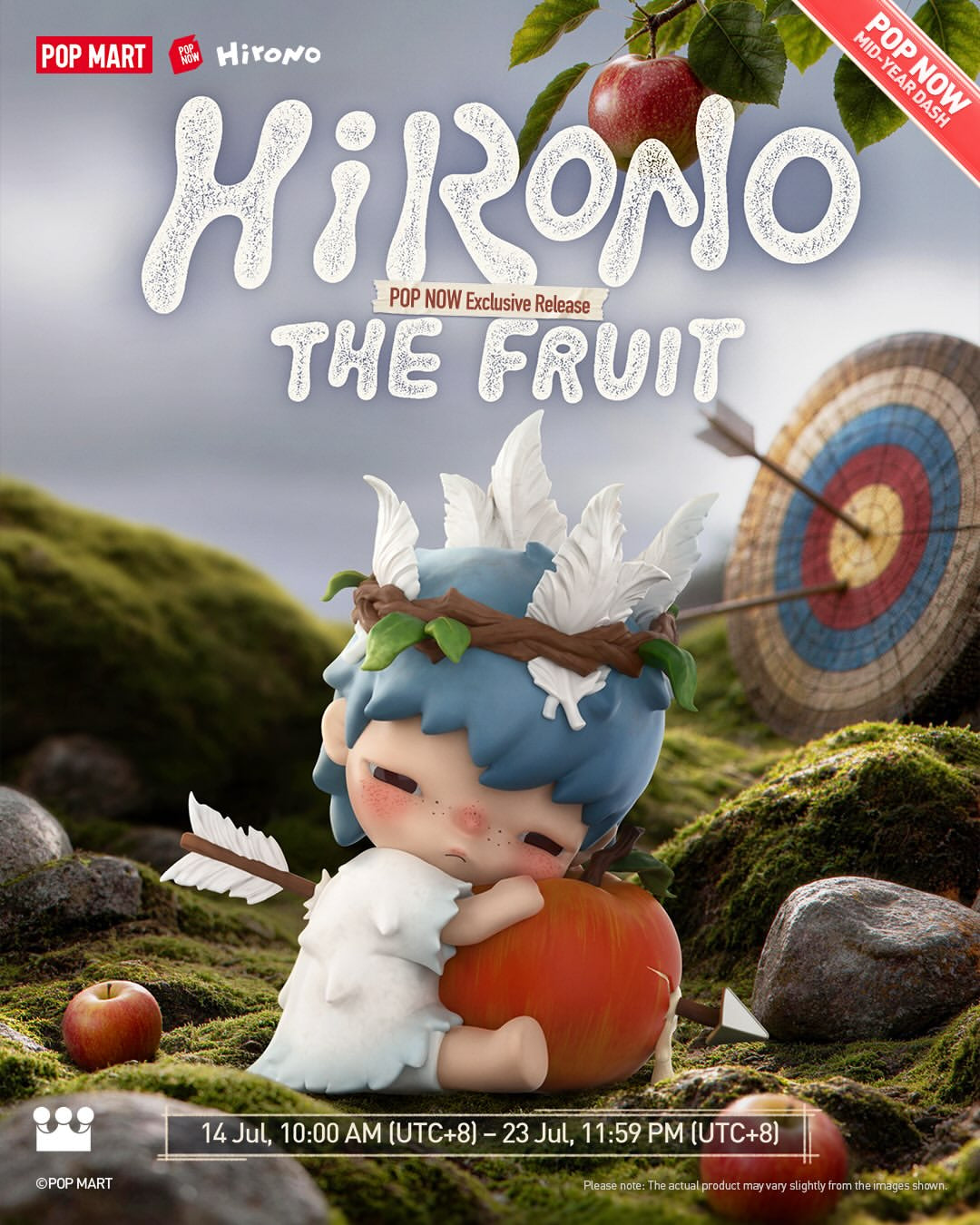 POP MART Hirono The Fruit Series Figure, POP NOW Exclusive (PRE-ORDER)