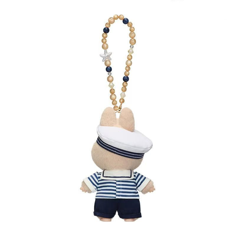POP LAND The Monsters De Vliegende Flying LABUBU Series Sailor Vinyl Plush Hanging Card