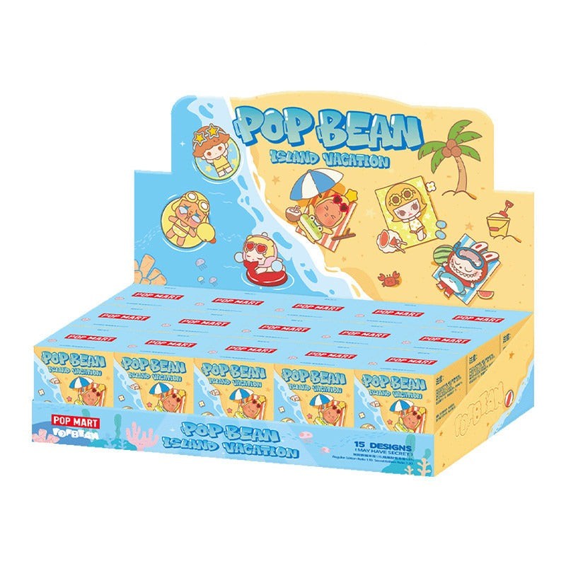 POP MART POP BEAN Island Vacation Series Mini Figures Blind Box (PRE-ORDER)