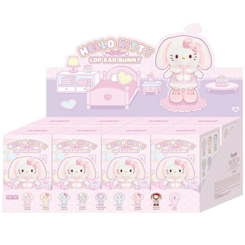 SANRI0 HK Lop Ear Bunny Series Plush Pendant Blind Box (PRE-ORDER)