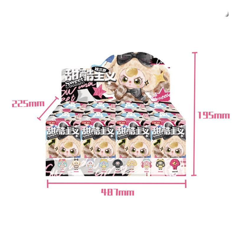 Baby Three Sweet Coolism Series Plush Pendant Blind Box