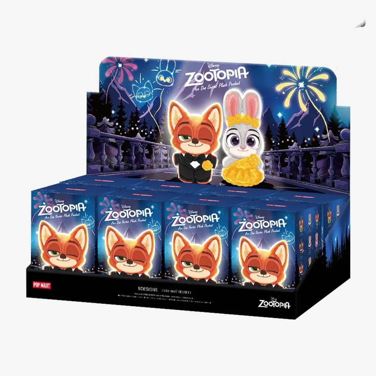 POP MART DSN Zootopia Ace Duo Series Plush Pendant Blind Box (PRE-ORDER)