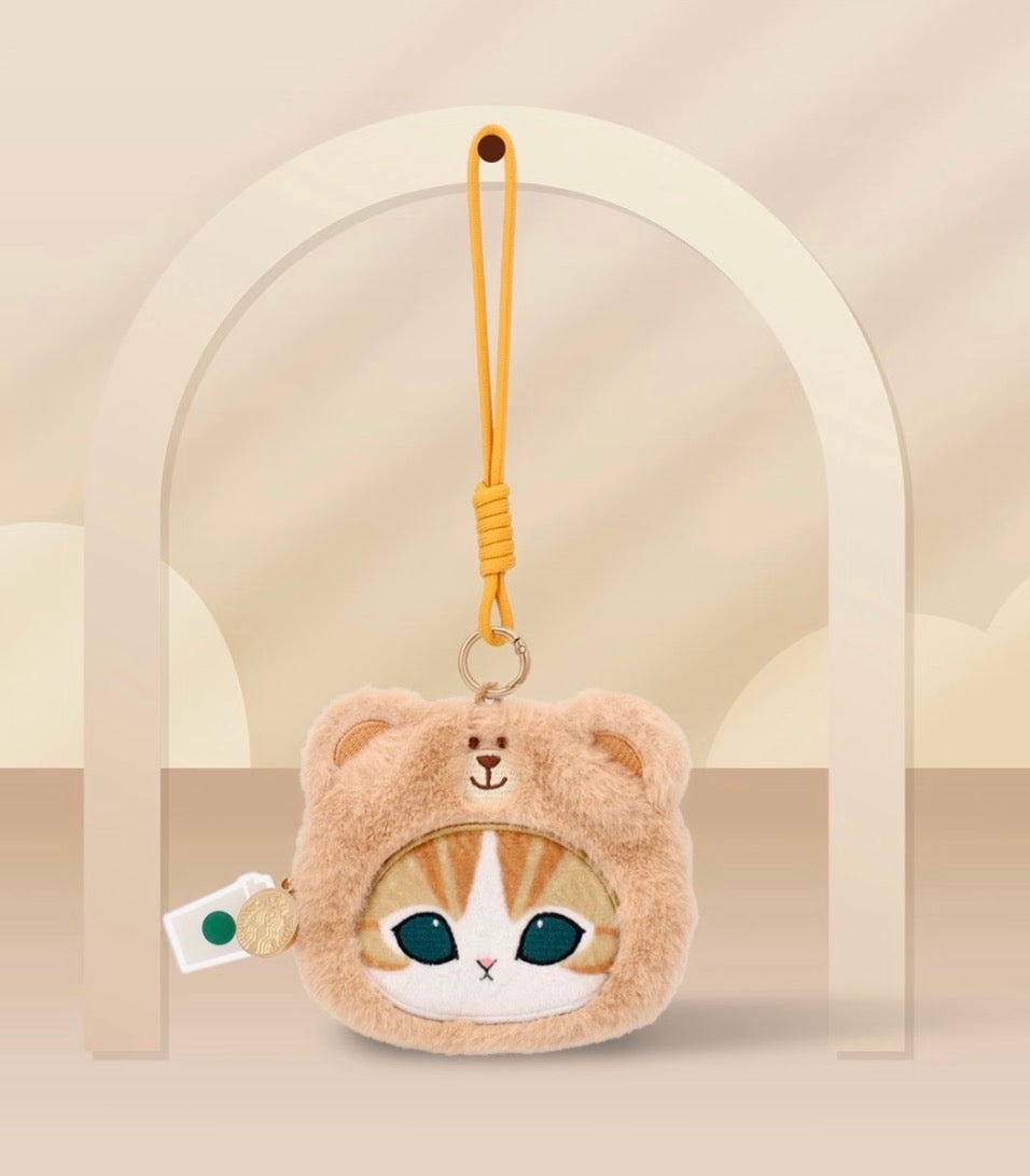 (Pre-Order) SB X Mofusand Singapore Exclusive Thermos Water Bottle Plush Pendant Keychain Blind Box Starbucks