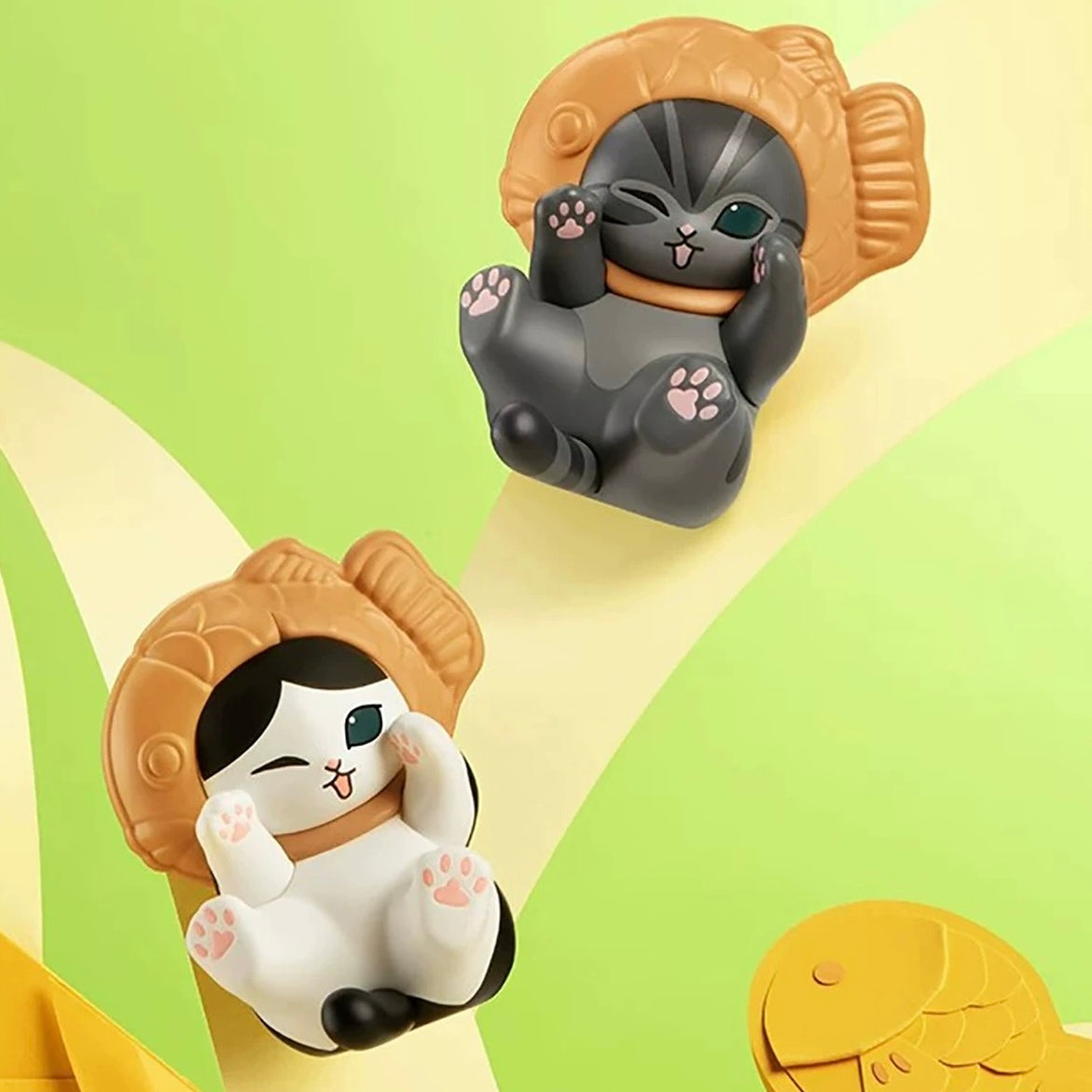 Mofousand Lucky Cat Mini Beans Fortune Neko Series Mini Figures