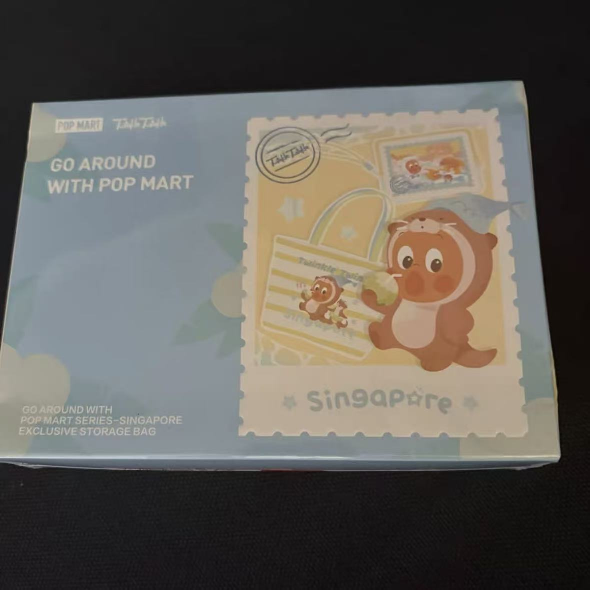 Go Around With POP MART Series-Twinkle Twinkle Journey in Singapore Exclusive Pendant Storage Bag POP Bean