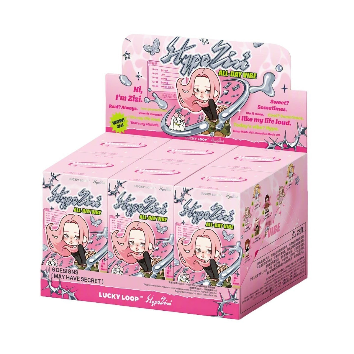 HypeZizi All-Day Vibe Series Figure Blind Box