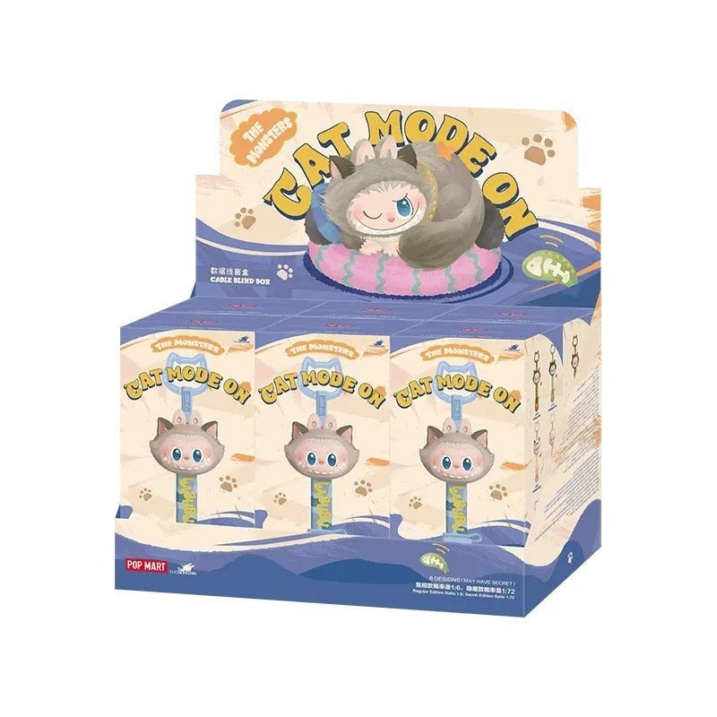 POP MART THE MONSTERS CAT MODE ON Series Cable Blind Box
