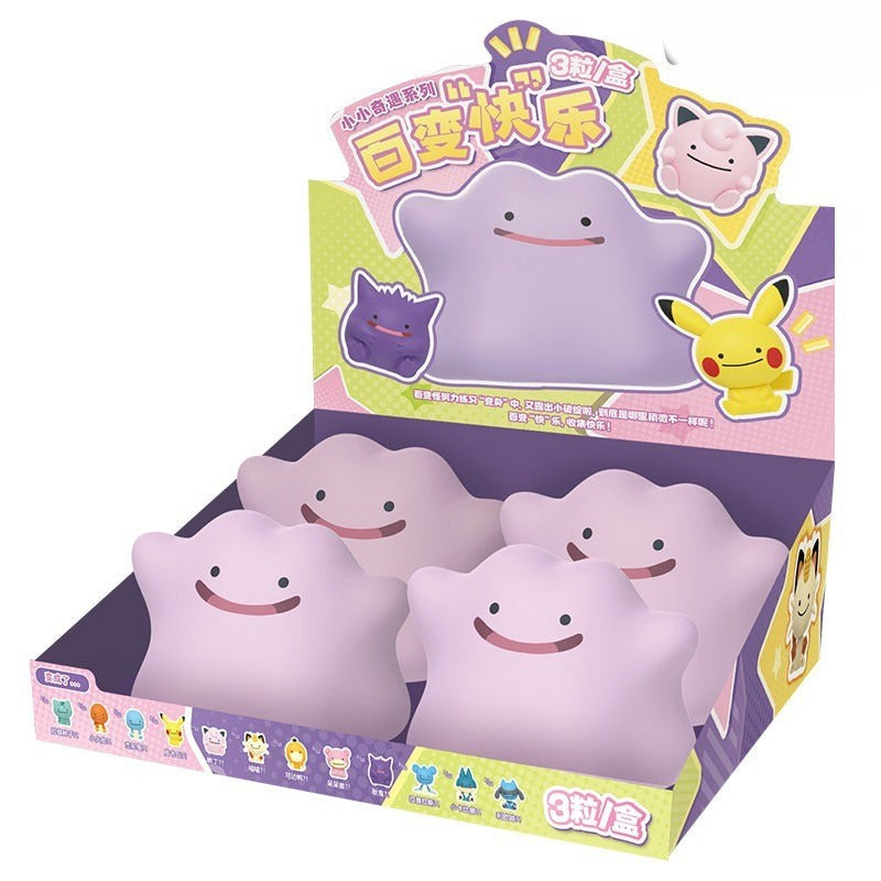 Pokemon Ditto Qface Series Mini Figures Blind Box