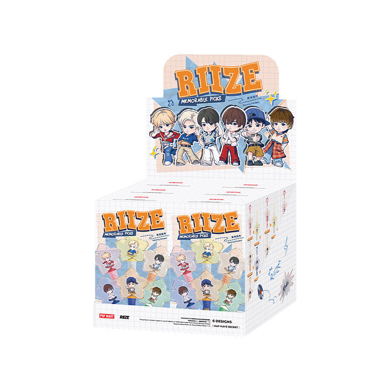 POP MART RIIZE Fluffy Club Series Luminous Pendant Blind Box