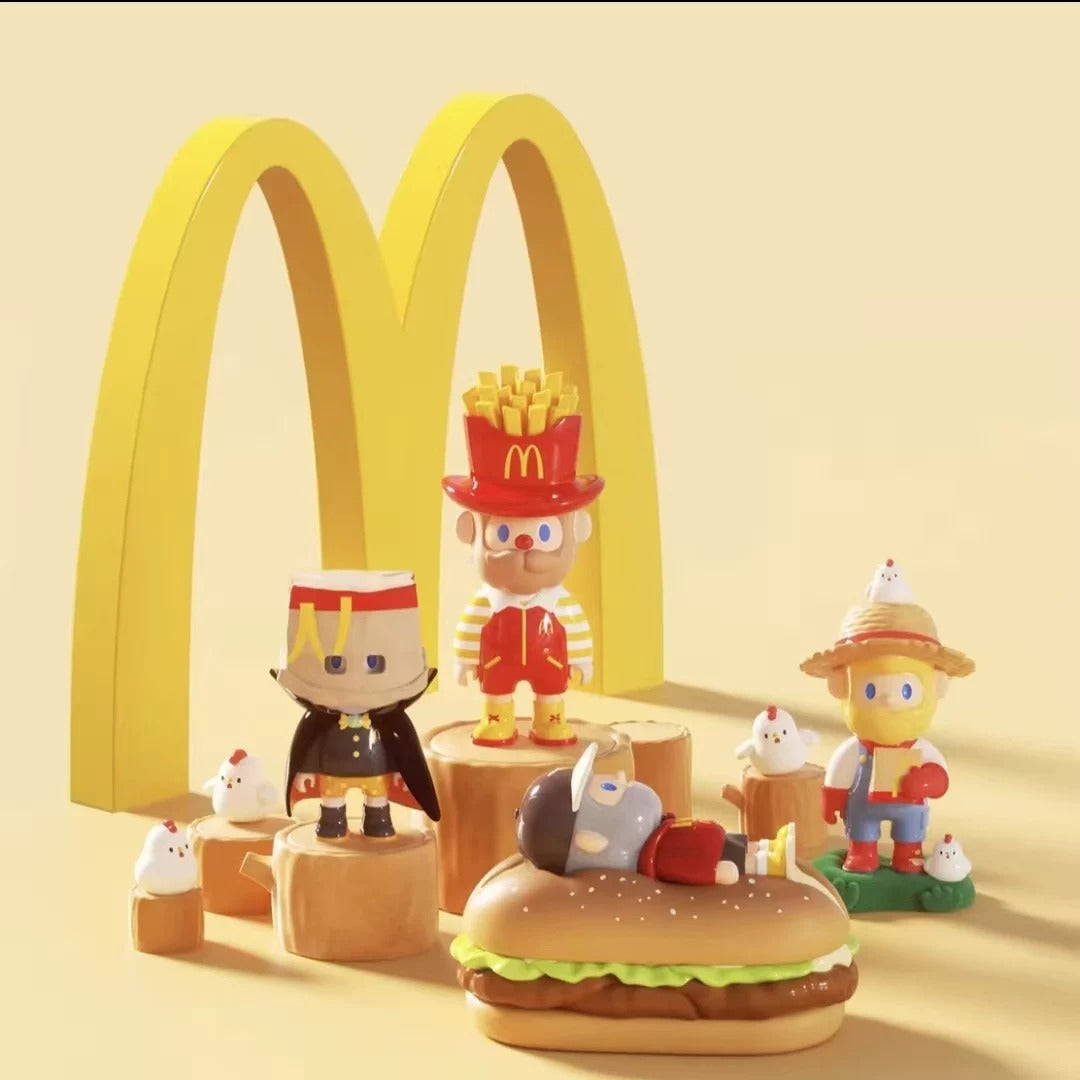 FARMER BOB x McDonald's McDonald's BOB collaboration Figures
