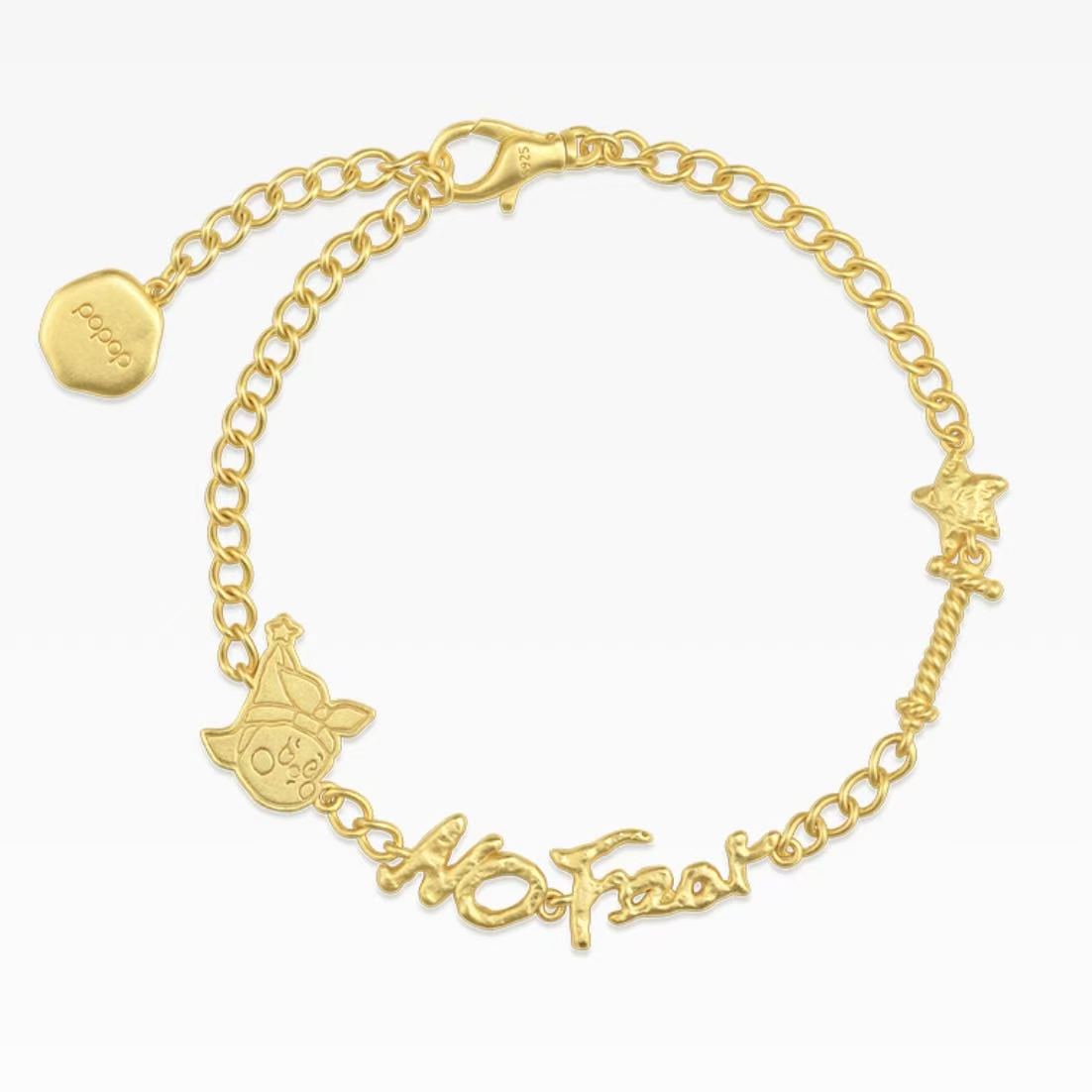 POPOP Jewelry Twinkle Twinkle Star Wheel Letter Series Bracelet Ring