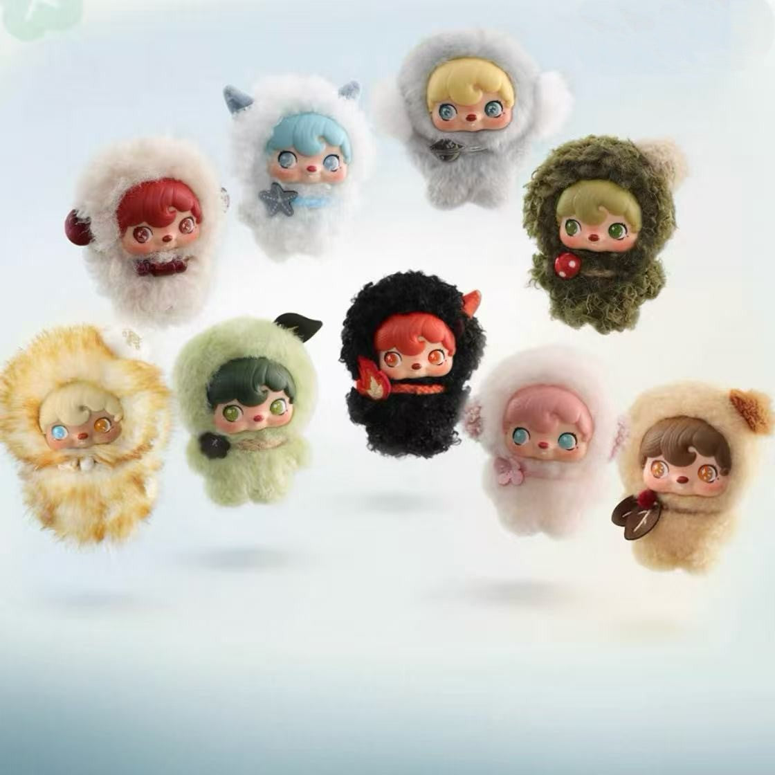 POUKAPOUKA Spirit of the Universe Series Plush Pendant Blind Box
