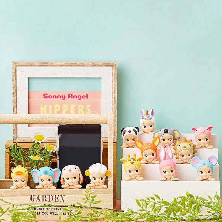 Sonny Angel Animal Hippers Decorative Mini Series PVC Figures, Blind Box