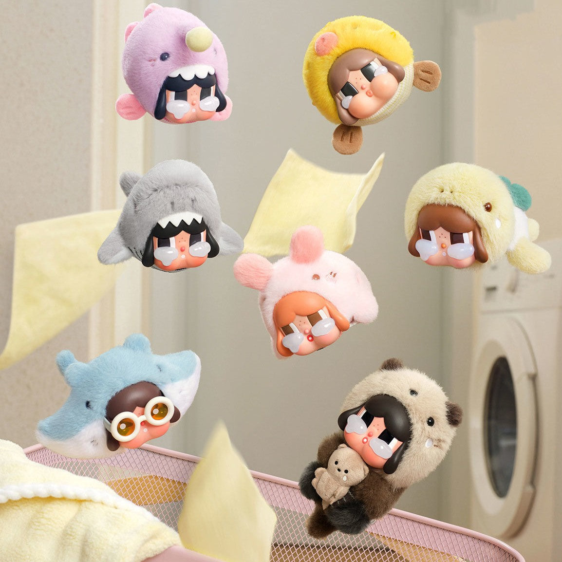 POP MART CRYBABY Cry Me An Ocean Series- Vinyl Plush Pendant Blind Box