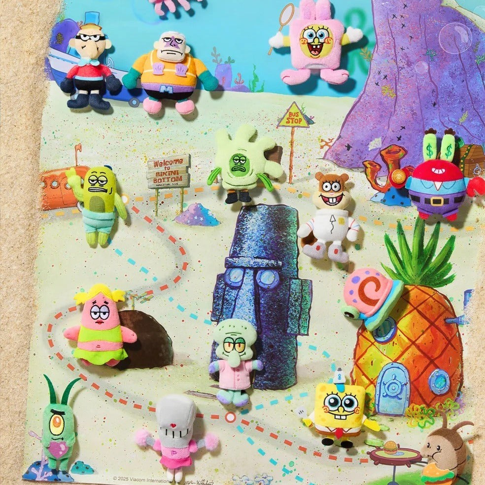 SpongeBob Bikini Bottom One-Day Tour Series Plush Blind Box