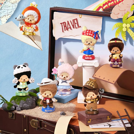 Monchhichi Global Tour Series Figure Blind Box