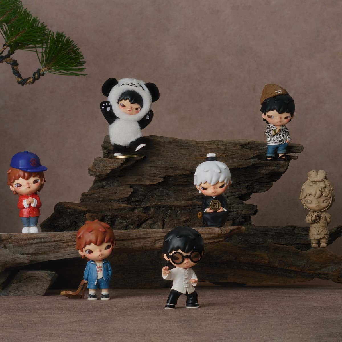 Hirono x CLOT Series Figures Blind Box, Confirmed Design
