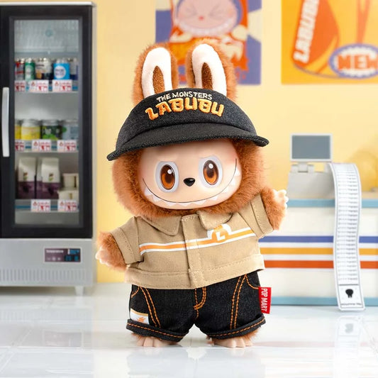 Muñeco de peluche de la serie Monster LABUBU Wacky Mart