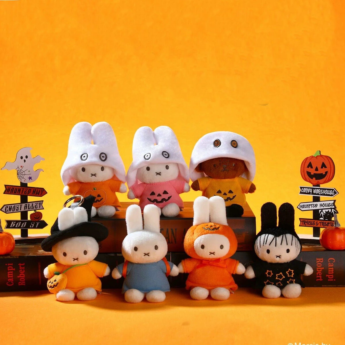 Miffy Halloween Series Plush Keychain Blind Box