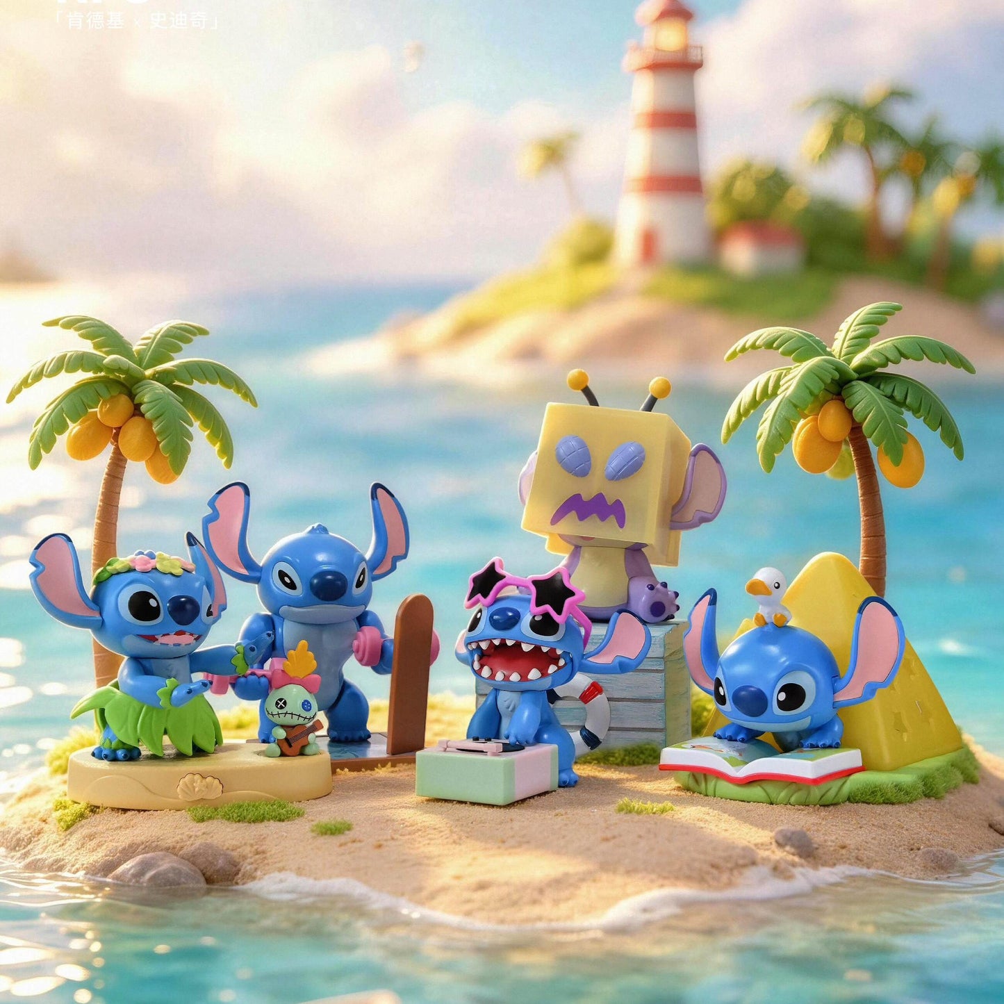 KFC Stitch x Lilo & Stitch collaboration Figures, Plush Crossbody Bag