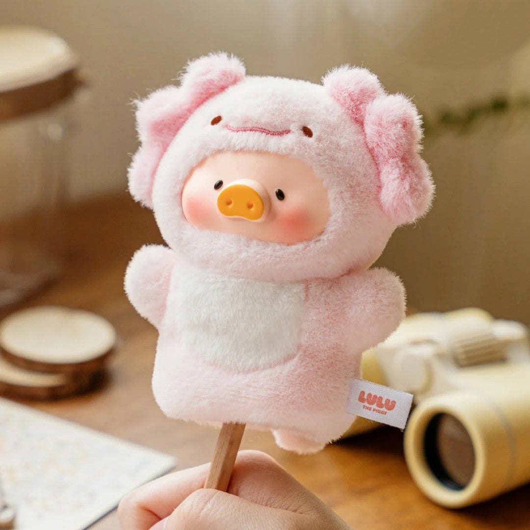 LuLu the Piggy Animal Party V2 Cutest Butler Series Vinyl Face Key Cover Keychain Pendant Blind Box