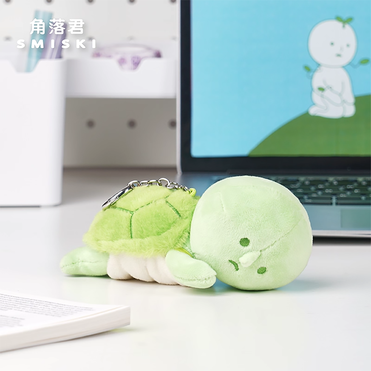 SMISKI Plush Pendant Brooch Clothing Accessories Storage Bag