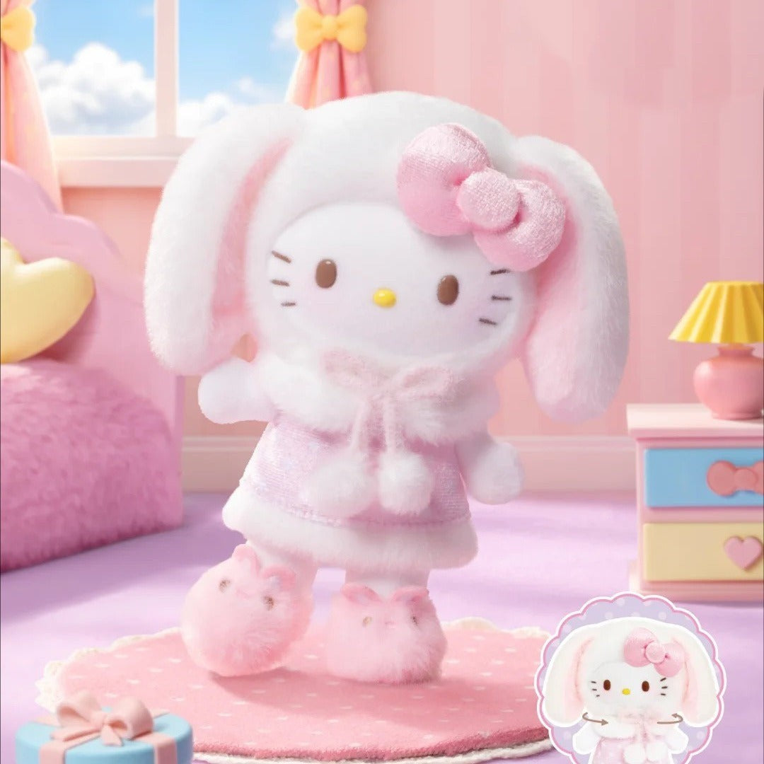 SANRI0 HK Lop Ear Bunny Series Plush Pendant Blind Box (PRE-ORDER)