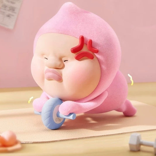 Kobito Dukan Sports Series Kobitos Peach Gym Challenge Series Vinyl Figure Blind Box