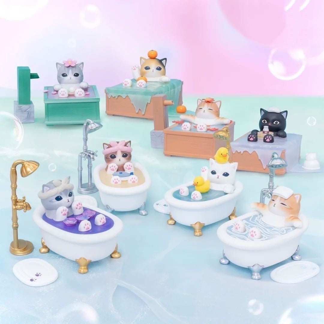 mofusand Nice Bath Meow Series Figure Blind Box