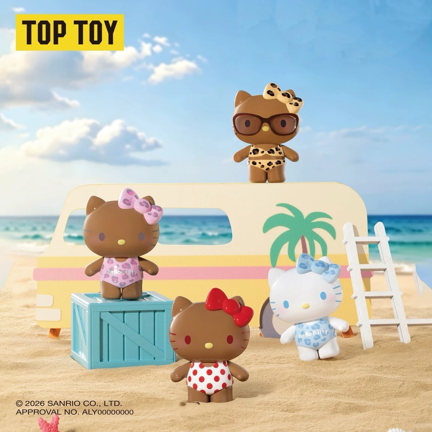 SANRI0 HK Swimsuit Party Series MINI Beans Blind Box