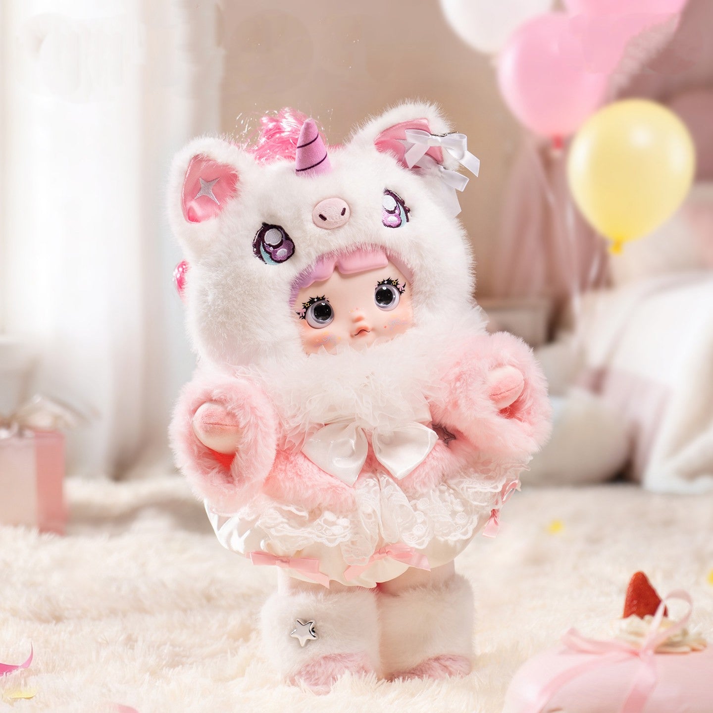 Nommi 3rd Birthday Dreamy Journey Series 400% Limited Plush Doll Hanging Card