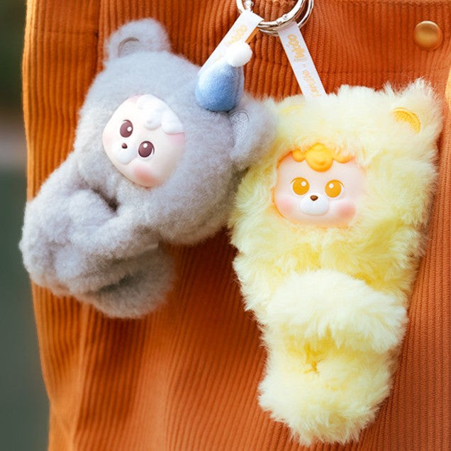 Diudiu baby & Tangle Marshmallow Bear Series Sensory Fidget Toy, Cimmy  Fluffy Bunny Plush Pendant, Twist Sensory Puzzle for ADHD, Anxiety & Stress‑Relief Hand Toy