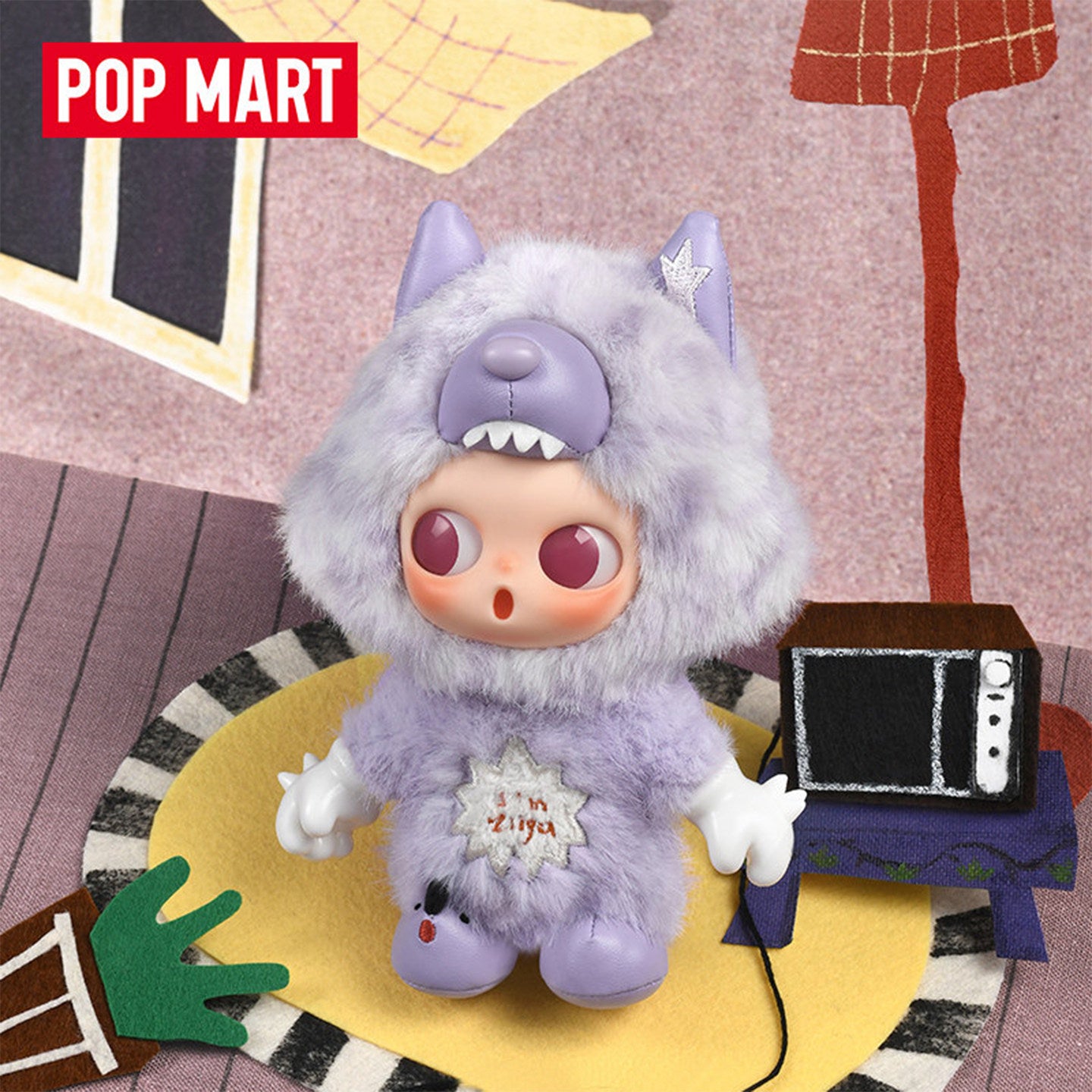 POP MART ZSIGA I'm Zsiga Series-Vinyl Plush Pendant Blind Box