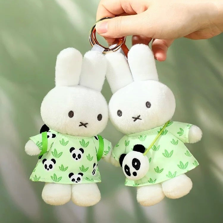 VIPO Miffy Panda Series/Hug Series Plush Pendant Miffy Outing Series