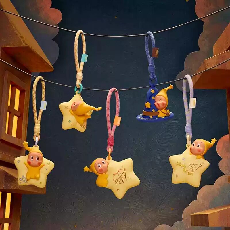 POP MART Twinkle Twinkle Classic Series Silicone Soft Light Tap Lamp Blind Box