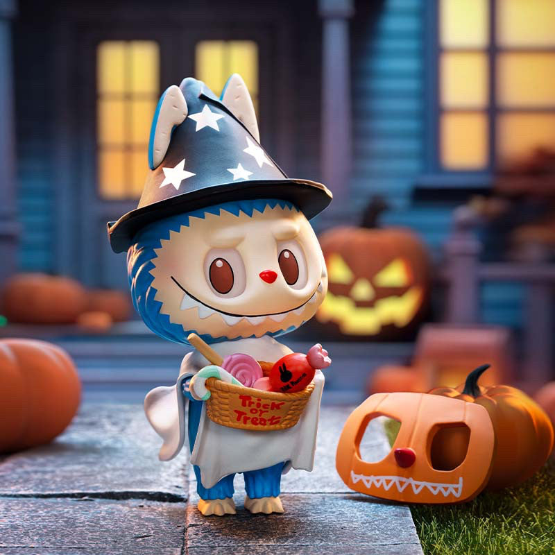 LABUBU Trick or Treater Figure Hanging Card