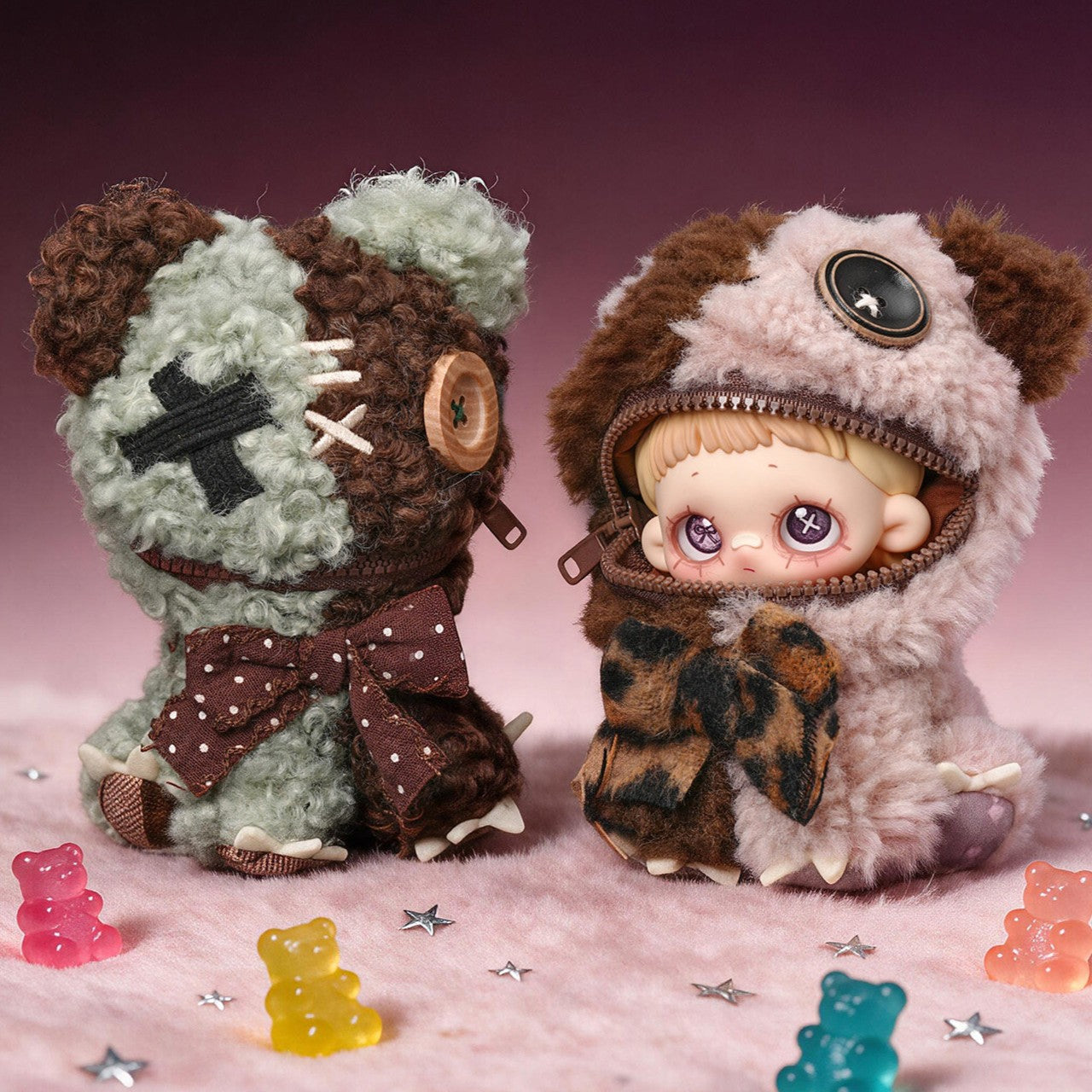 MayMei GREEDY BEAR Series Plush Blind Box