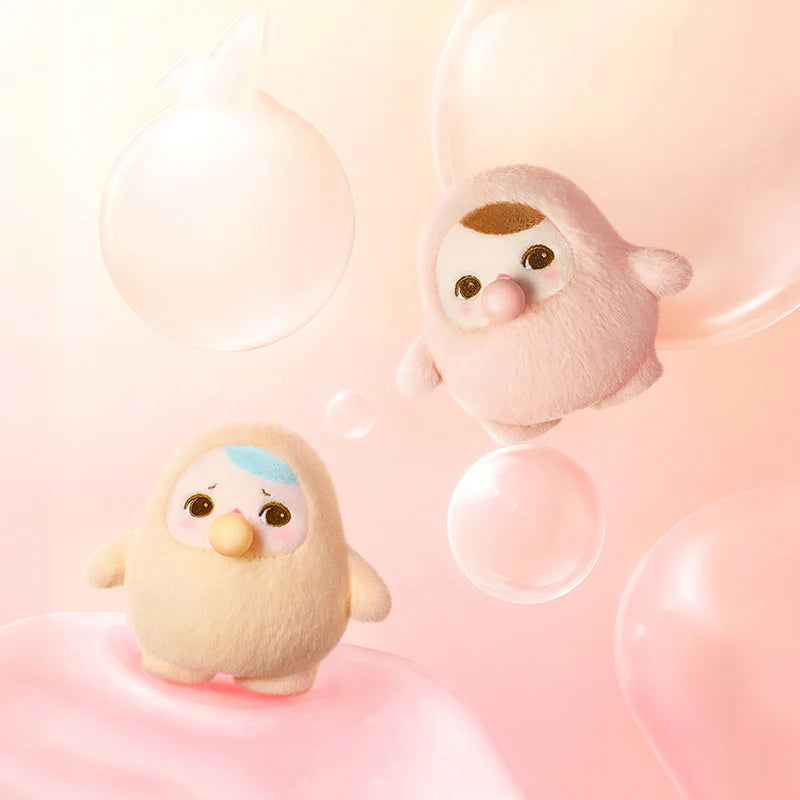 Llavero colgante de peluche Pucky Beanie Bubble Up Series 