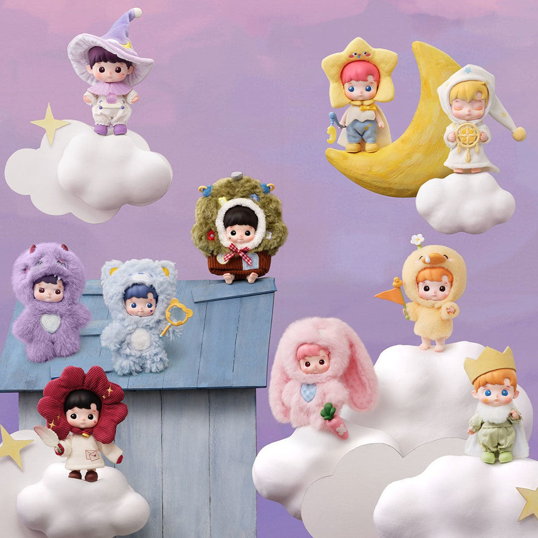 POP MART HACIPUPU Enchanted Realm Tales Series MINI Action Figure