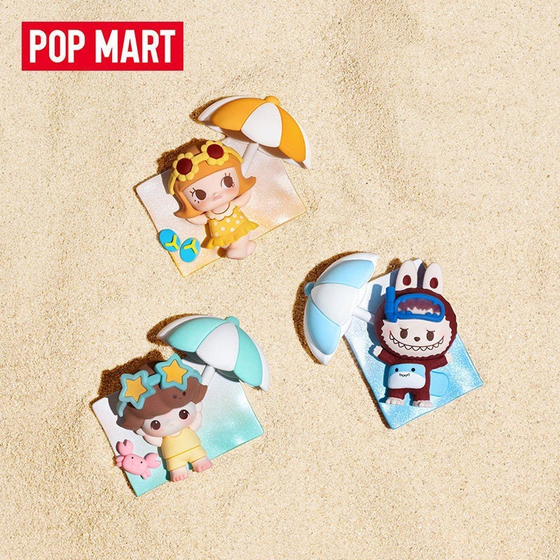 POP MART POP BEAN Island Vacation Series Refrigerator Magnet Blind Box (PRE-ORDER)