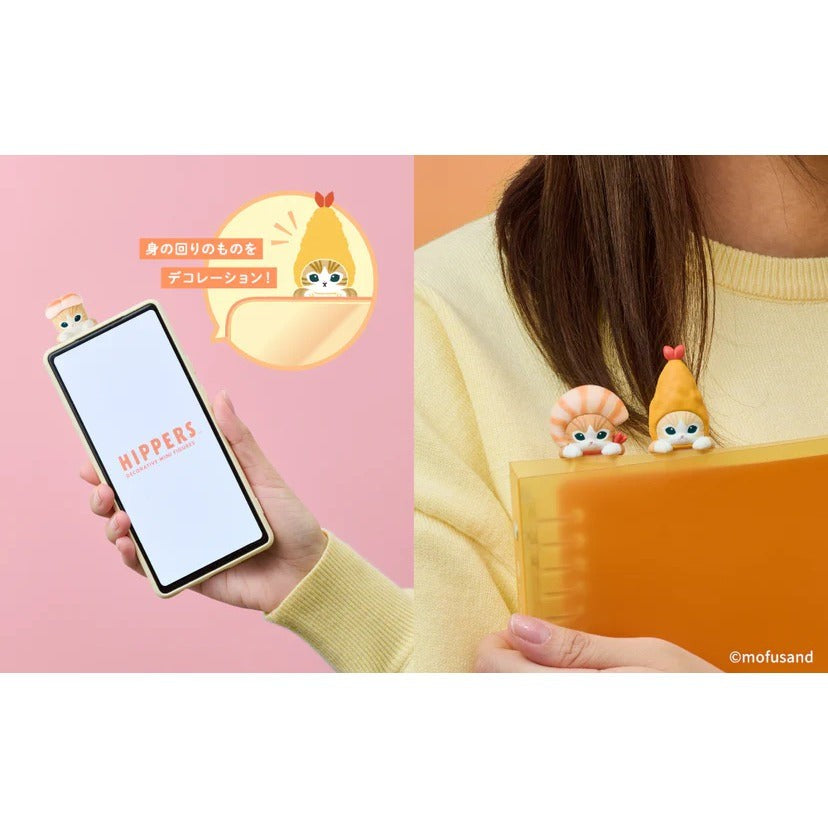 Sonny Angel × Mofusand Shrimp Meow Series Hippers Decorative Mini Figures Blind Box