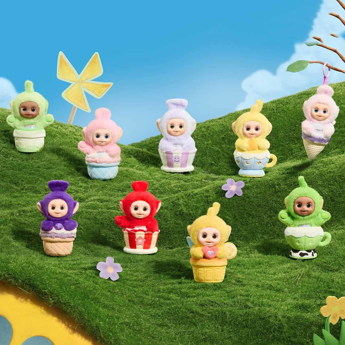 POP MART Teletubbies Afternoon Tea Diary Series Vinyl Plush Pendant Blind Box (PRE-ORDER)
