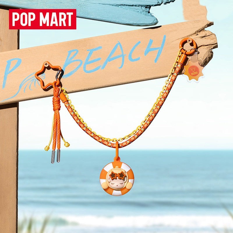 POP MART POP BEAN Island Vacation Series Multi functional Lanyard Blind Box (PRE-ORDER)