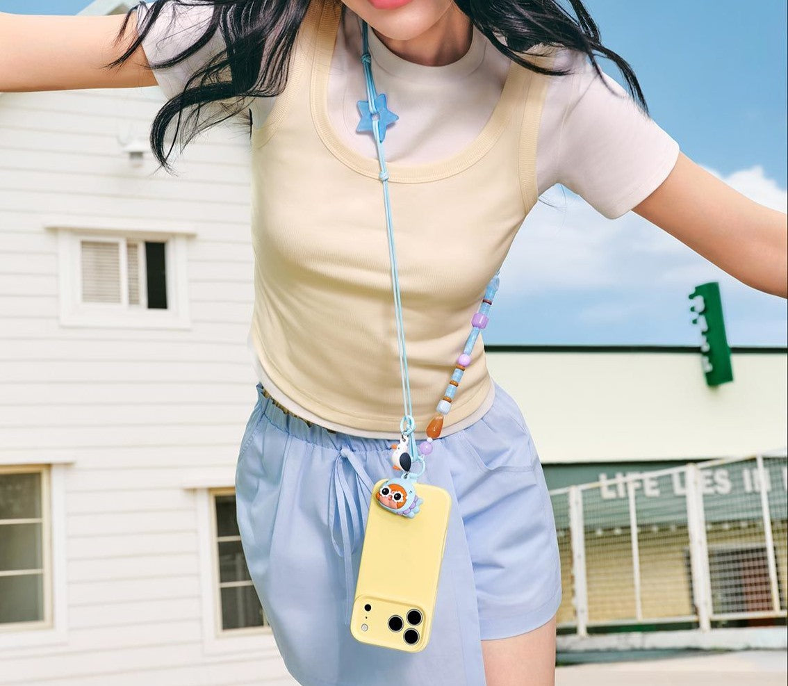 POP MART CRYBABY Cry Me an Ocean Series 3-in-1 Detachable Phone Charm Blind Box
