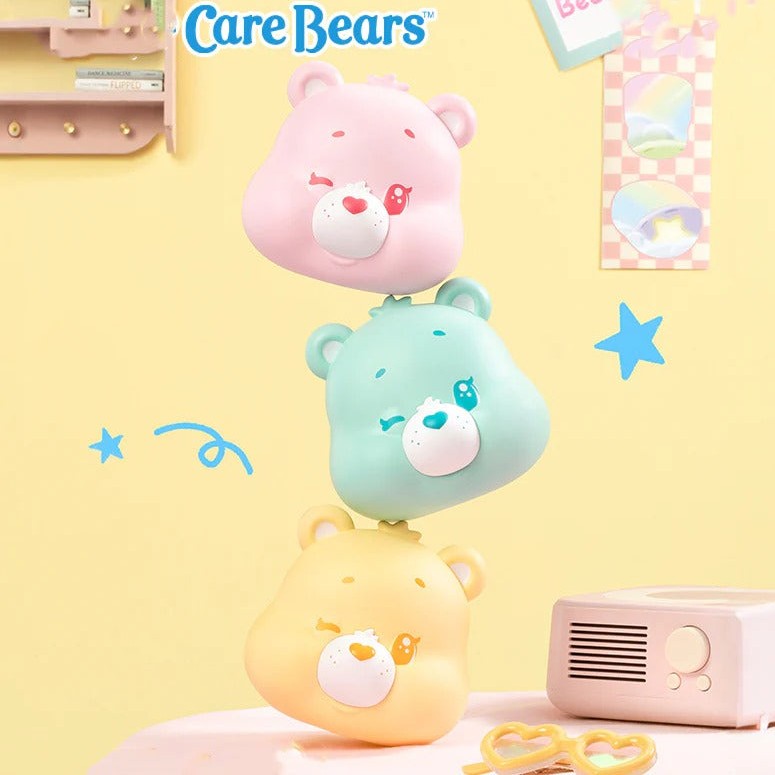 Care Bears Little Things Series Cubby Face Mini Beans Figures, Blind Bag