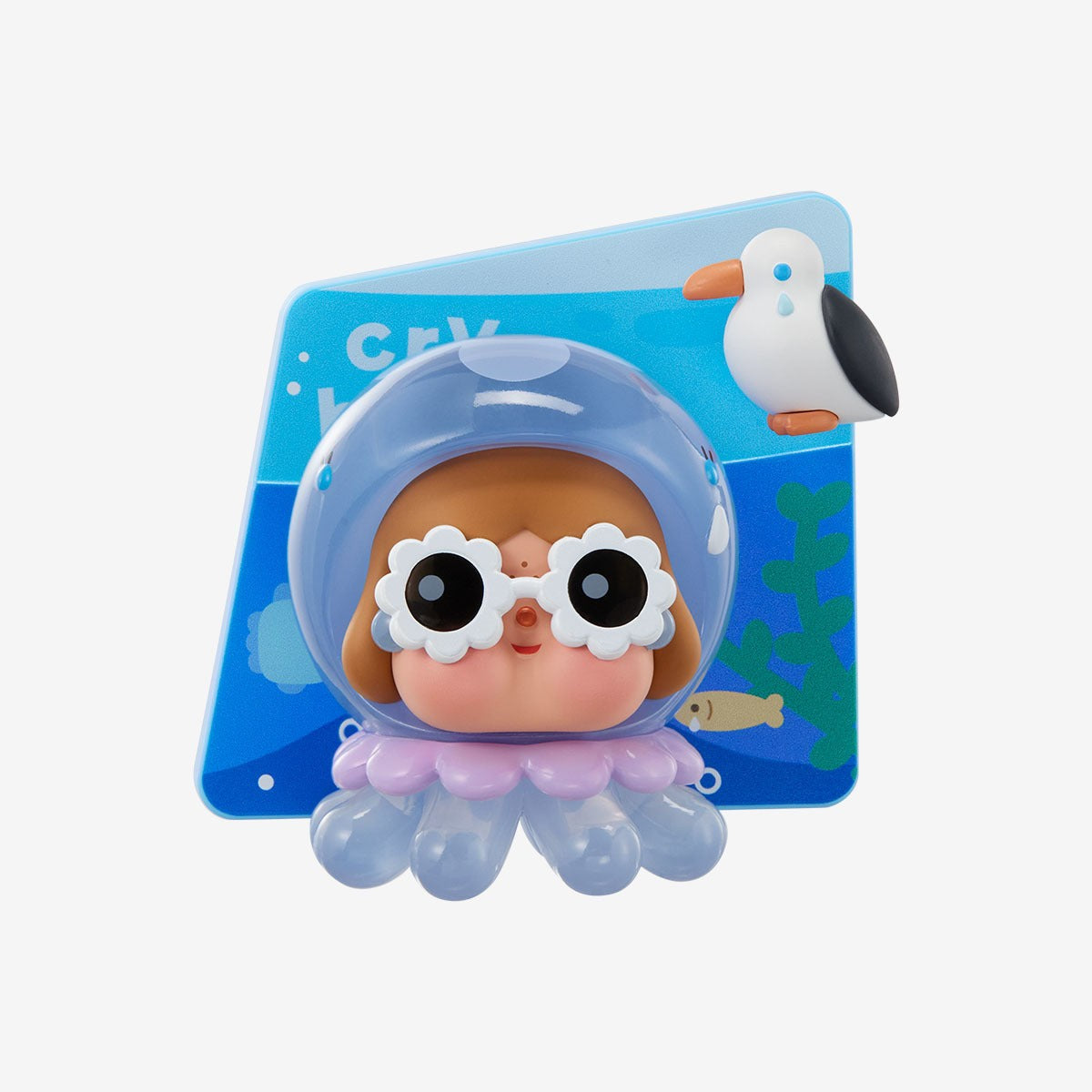 POP MART CRYBABY Cry Me an Ocean Series Fridge Magnet Blind Box