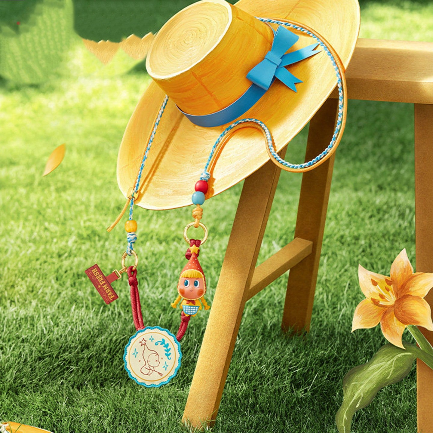 POP MART Twinkle Twinkle Long Lanyard Farm Tales Series Blind Box