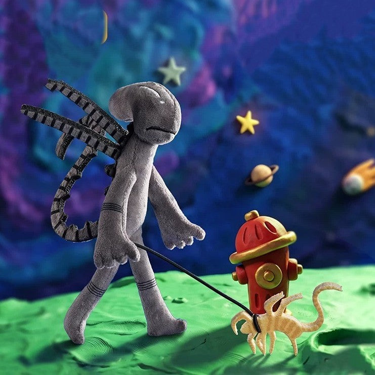 Alien Out of Office Plush Pendant Blind Box