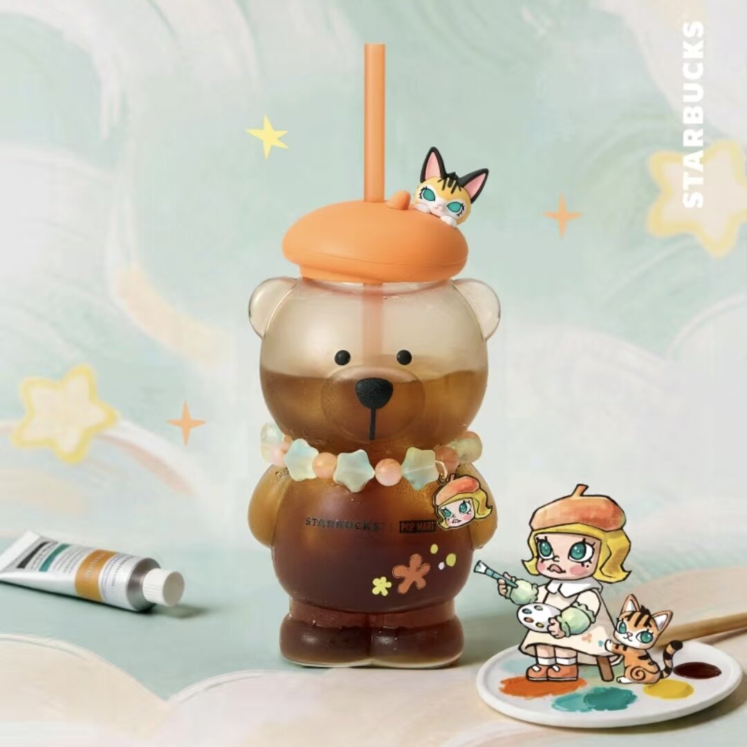 MOLLY x STARBUCKS Water Bottle Cup Travel Mug