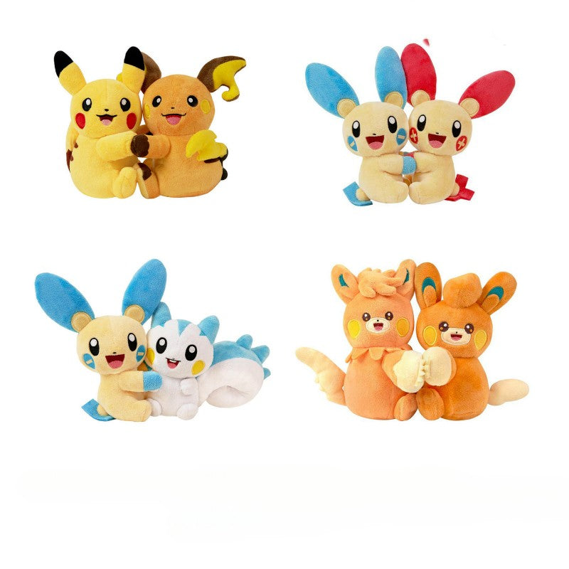 Pokémon Nuzzle Cheeks Series Plush Toy Card Display Blind Box